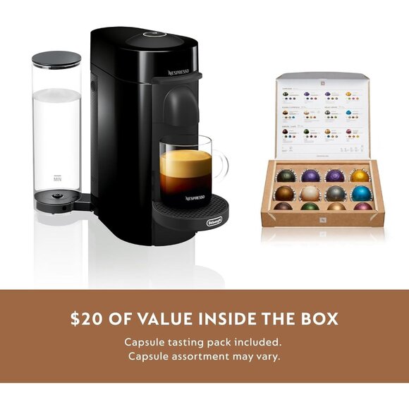 Nespresso Vertuo Plus Coffee & Espresso Maker w/ Aeroccino 3 Milk Frother & Star - Picture 9 of 9